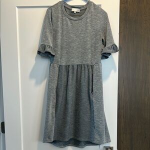 RO&DE Anthro Ruffle Sleeve  Dress